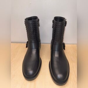 Michael Michael Kors Reeves Studded Leather Boot 5.5